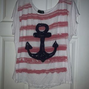 Truly U nautical themed top